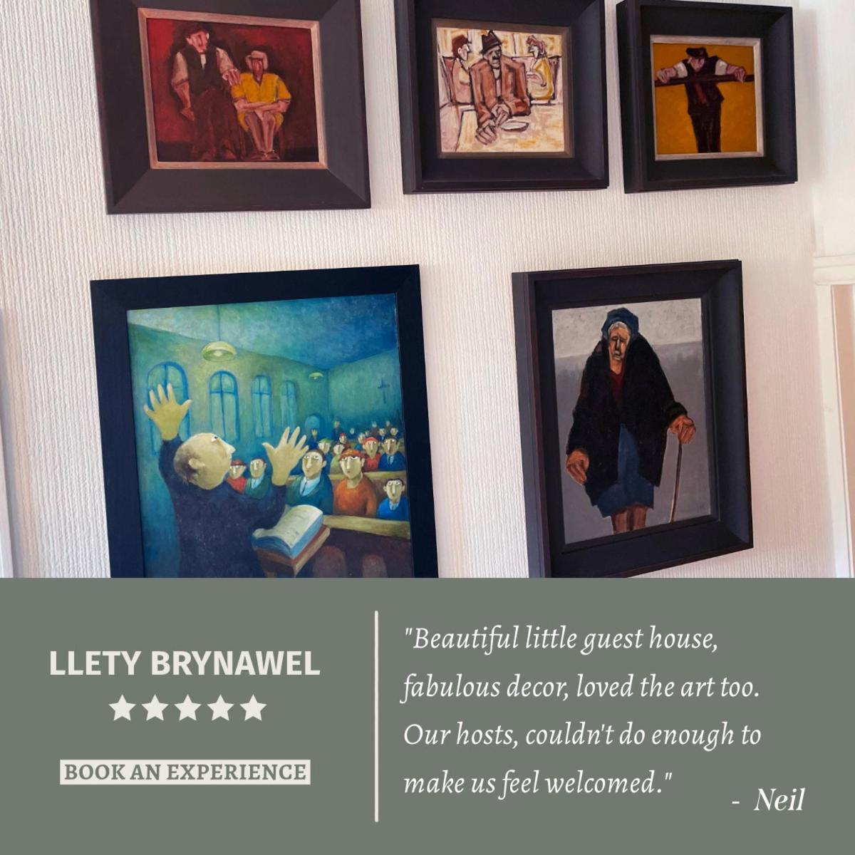 Llety Brynawel Guest House Pennal ภายนอก รูปภาพ